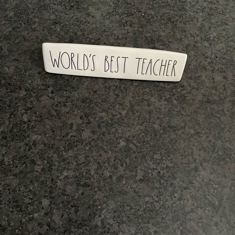 Rae Dunn Desk sign - brand new!